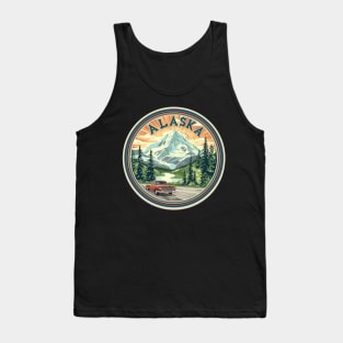 Alaska State USA Design Tank Top